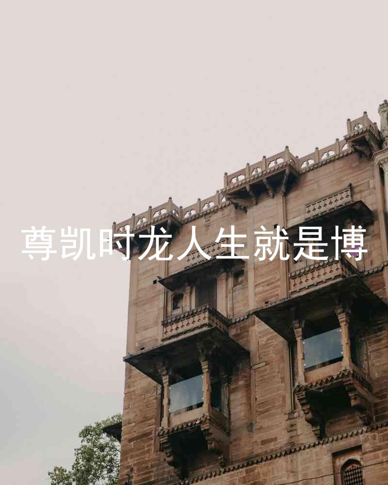 尊凯时龙人生就是博